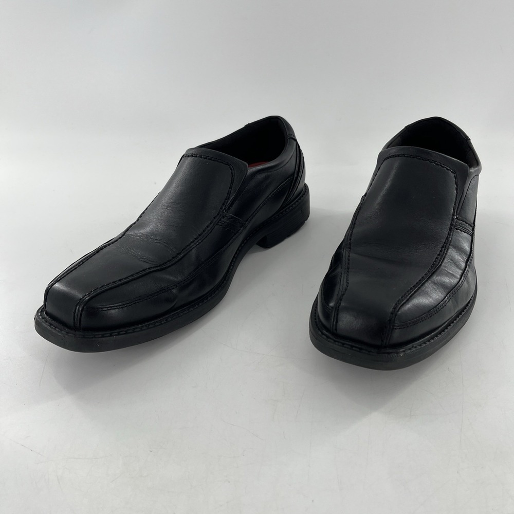Rockport Trutech Style Leader 2 Bike Toe Slip On Mens Loafer Black 10 M - Picture 5 of 15
